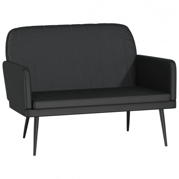 Banc Noir 107x80x81 cm Similicuir