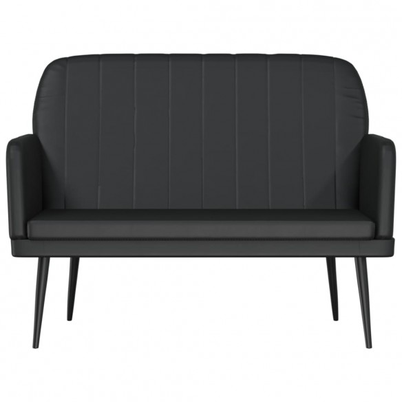 Banc Noir 107x80x81 cm Similicuir