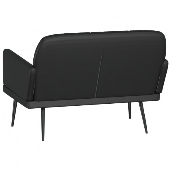 Banc Noir 107x80x81 cm Similicuir