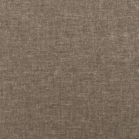 Cadre de lit Taupe 90x190 cm Tissu