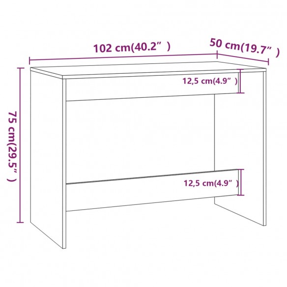 Ensemble de salle à manger 3 pcs Blanc Aggloméré