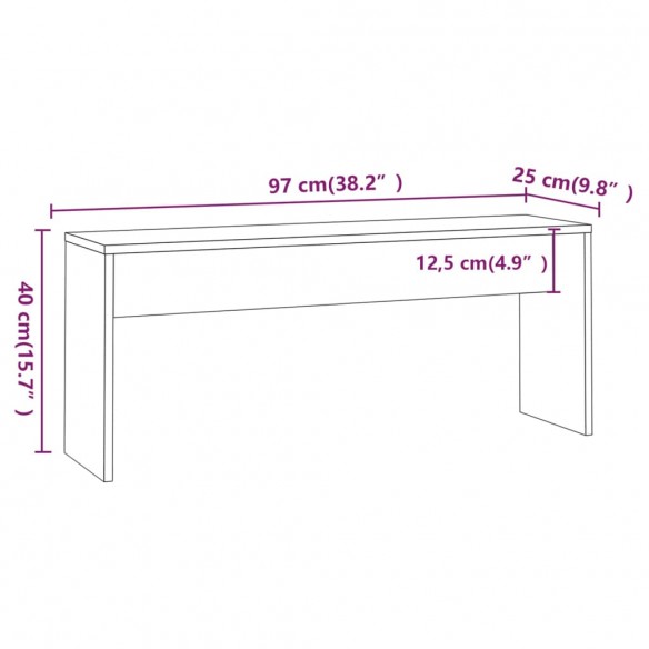 Ensemble de salle à manger 3 pcs Blanc Aggloméré