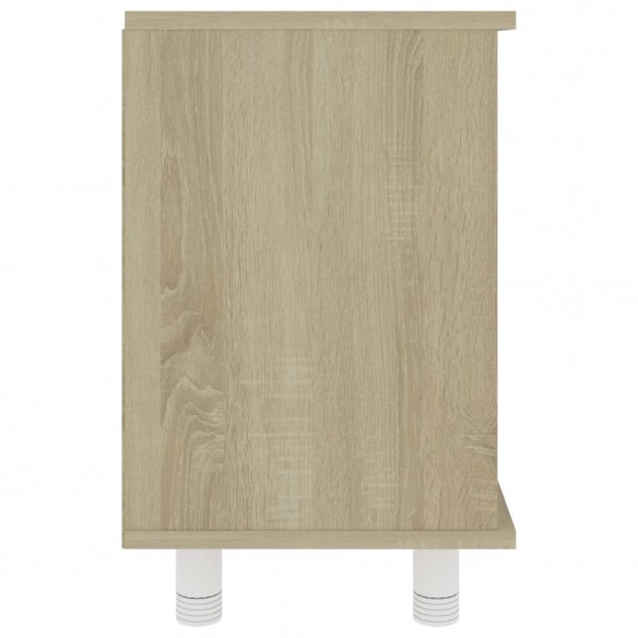 Armoire de salle de bain Chêne sonoma 60x32x53,5 cm Aggloméré