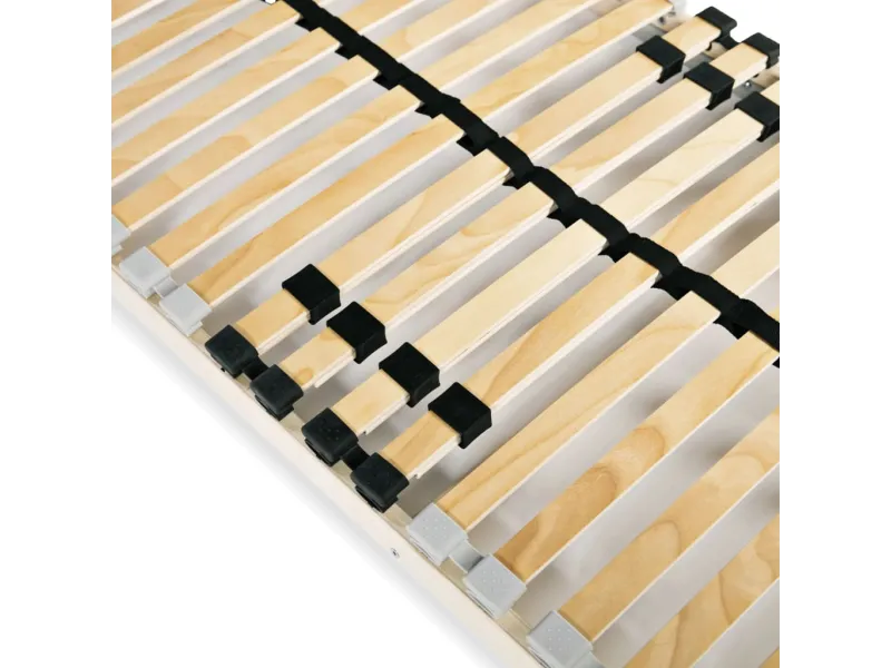 Sommier à lattes avec 28 lattes 7 zones 80 x 200 cm
