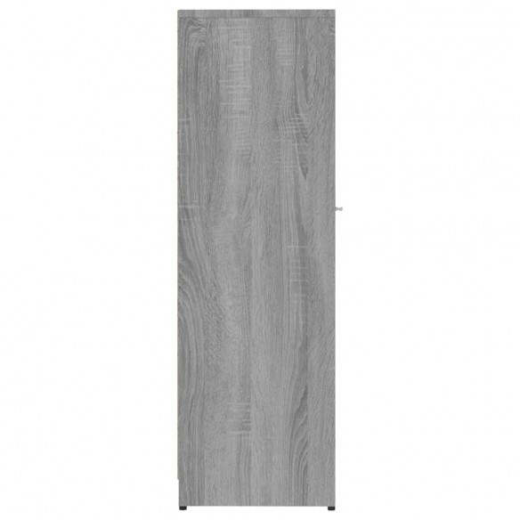 Armoire de bain Sonoma gris 30x30x95 cm Bois d'ingénierie