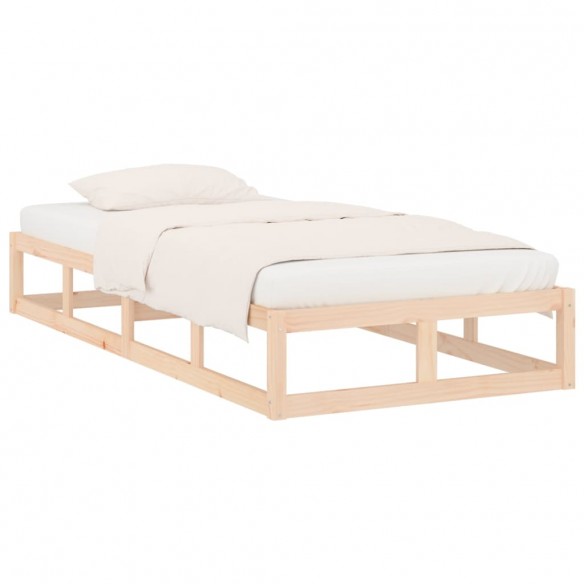 Cadre de lit 90x190 cm Simple Bois massif