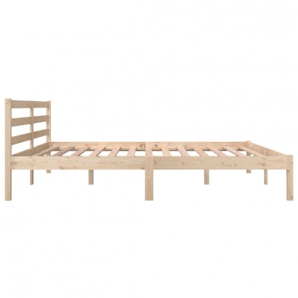 Cadre de lit bois de pin massif 180x200 cm super king