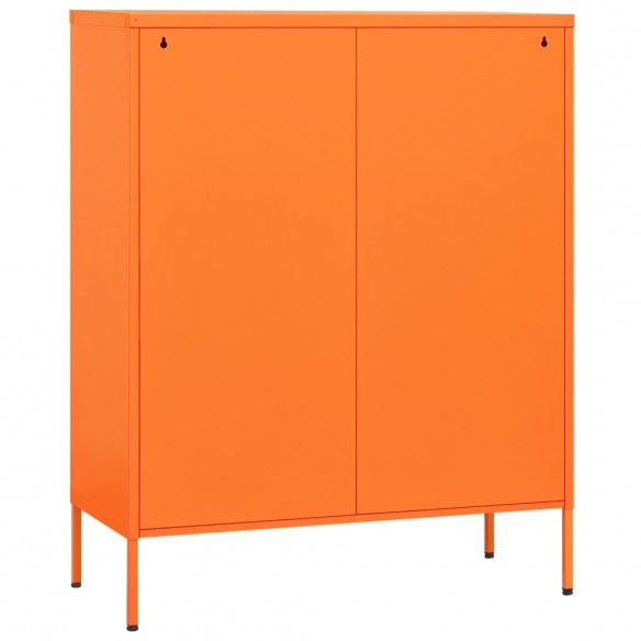 Commode Orange 80x35x101,5 cm Acier