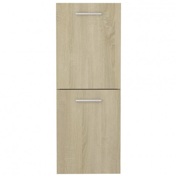 Armoire de salle de bain Chêne sonoma 30x30x80 cm Aggloméré