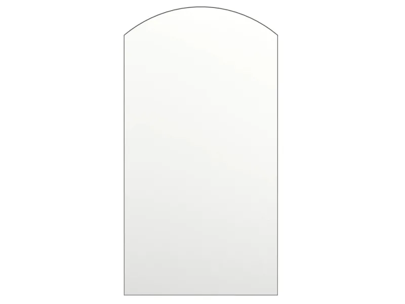 Miroir avec éclairage LED 90x45 cm Verre Arche