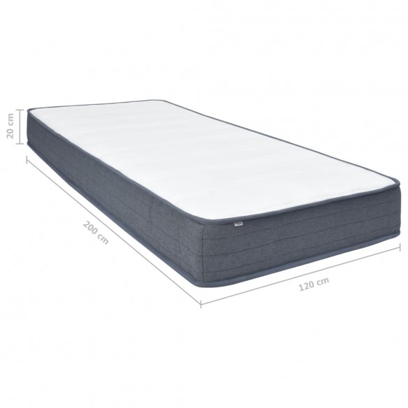 Matelas de sommier tapissier 200x120x20 cm