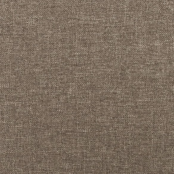 Tête de lit avec oreilles Taupe 147x23x78/88 cm Tissu