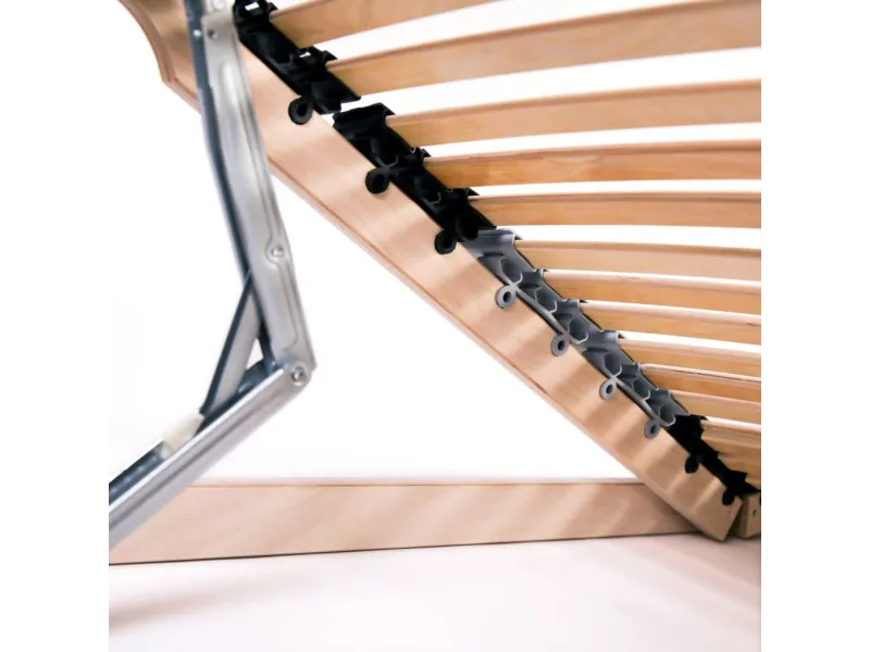 Sommier à lattes avec 42 lattes 7 zones 70 x 200 cm