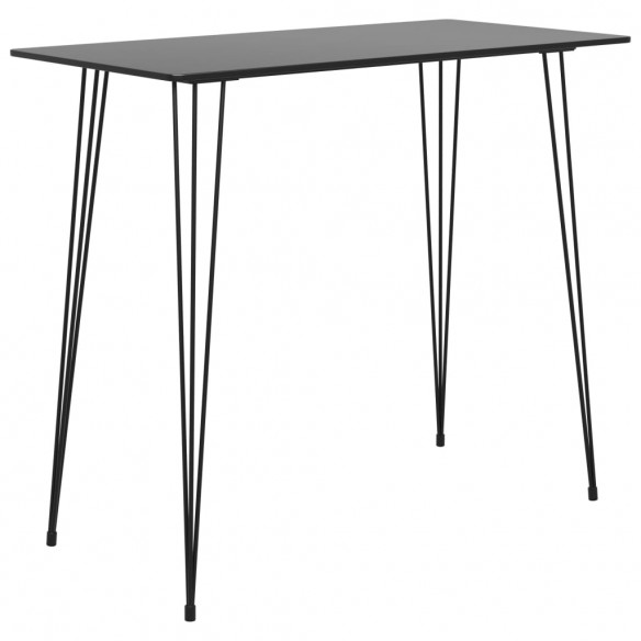 Ensemble de bar 5 pcs Noir et gris