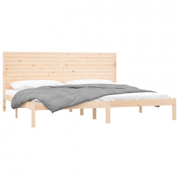 Cadre de lit Bois massif 200x200 cm