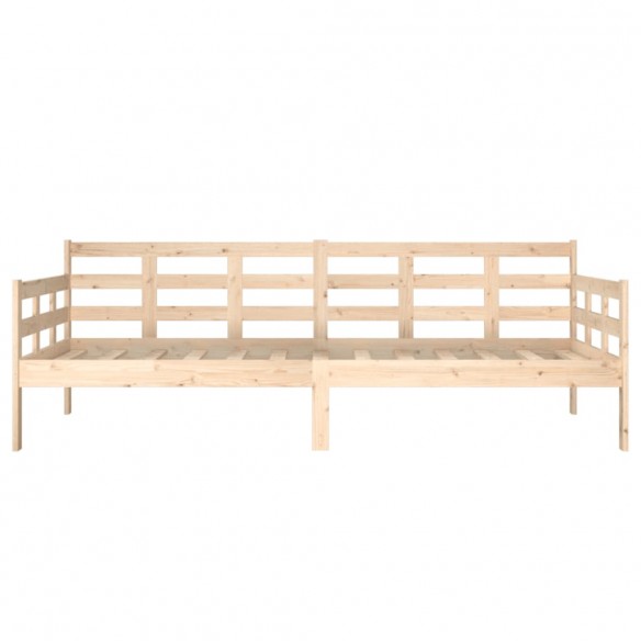 Lit de jour Bois massif de pin 90x200 cm