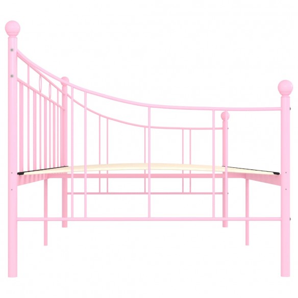 Cadre de lit de repos Rose Métal 90 x 200 cm