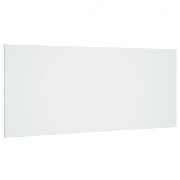 Tête de lit Blanc 200x1,5x80 cm Bois d'ingénierie