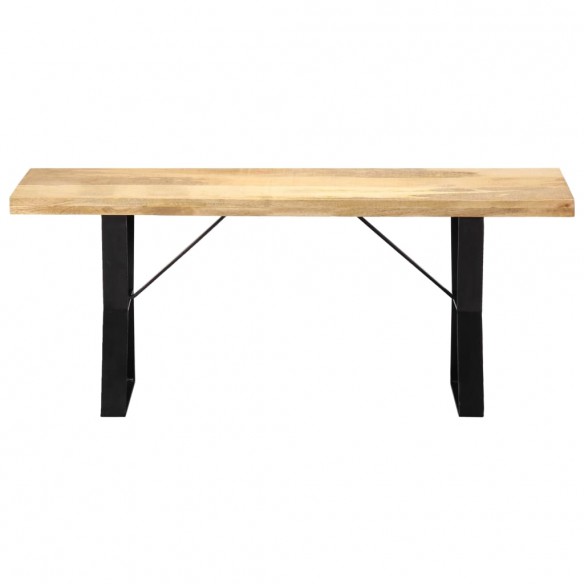 Banc 110 cm Bois de manguier massif