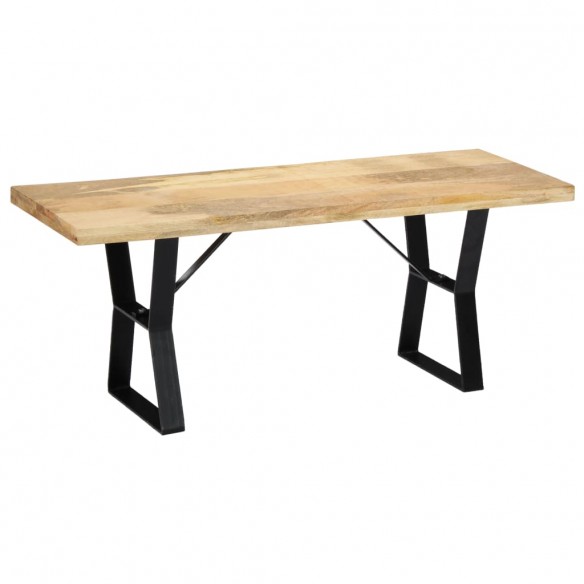 Banc 110 cm Bois de manguier massif