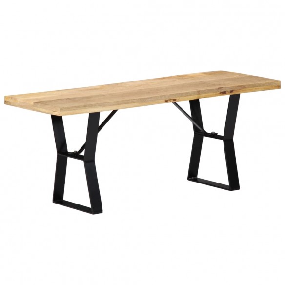 Banc 110 cm Bois de manguier massif