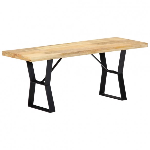 Banc 110 cm Bois de manguier massif