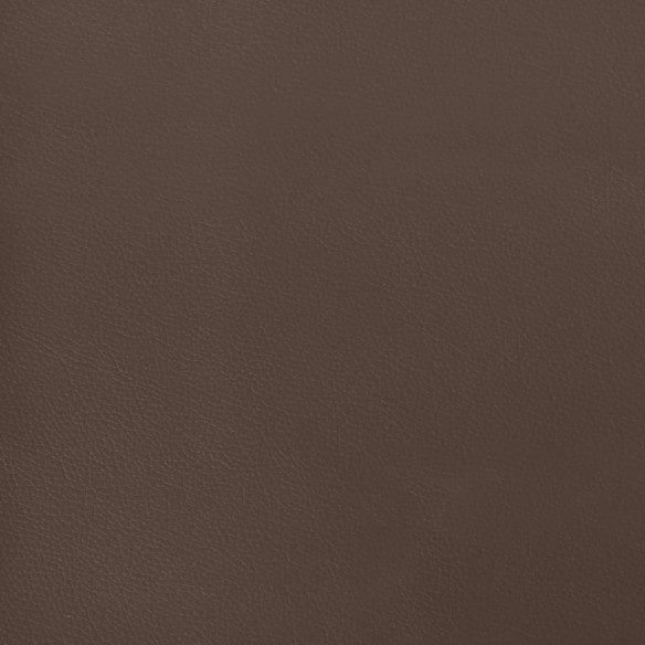 Têtes de lit 2 pcs Marron 100x5x78/88 cm Similicuir