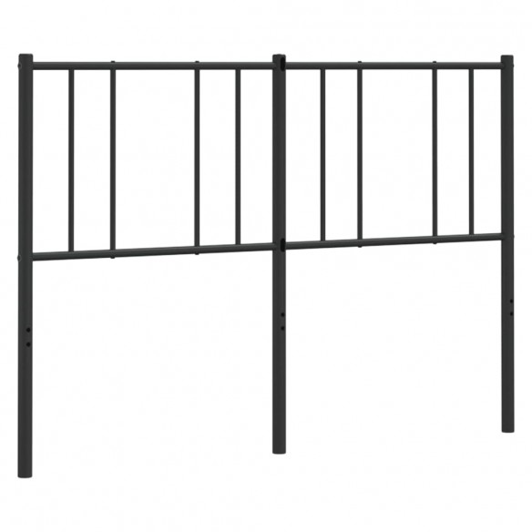 Tête de lit métal noir 150 cm
