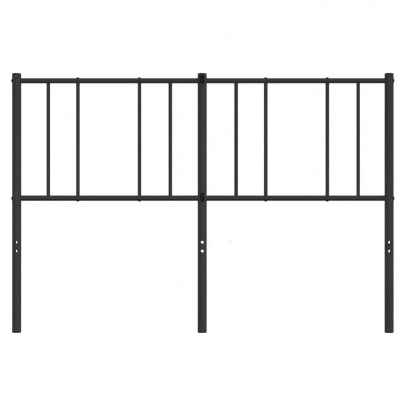 Tête de lit métal noir 150 cm