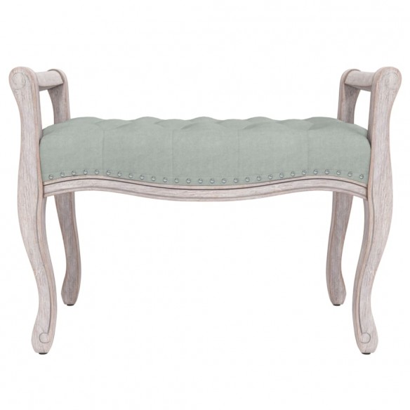 Banc Gris clair 80x45x60 cm Velours