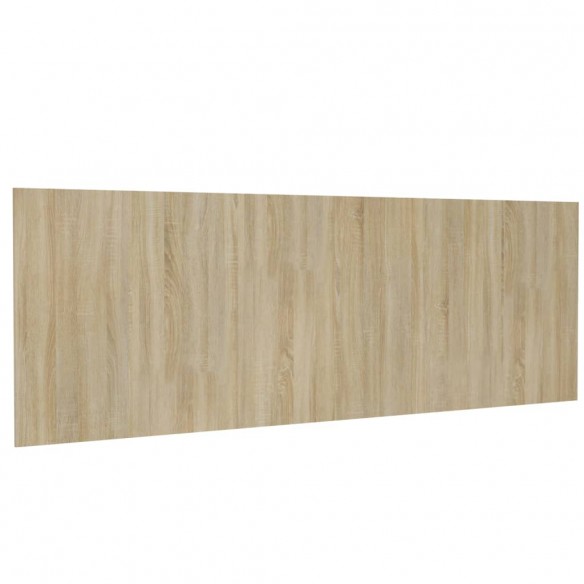 Tête de lit murale Chêne sonoma 240x1,5x80 cm Bois d'ingénierie