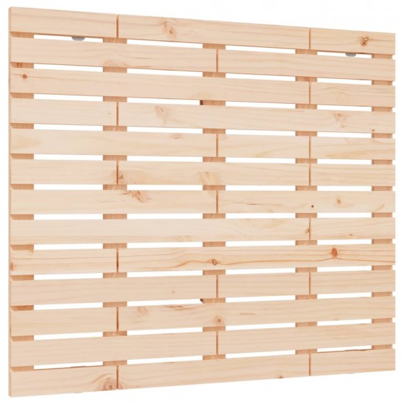 Tête de lit murale 146x3x91,5 cm Bois massif de pin