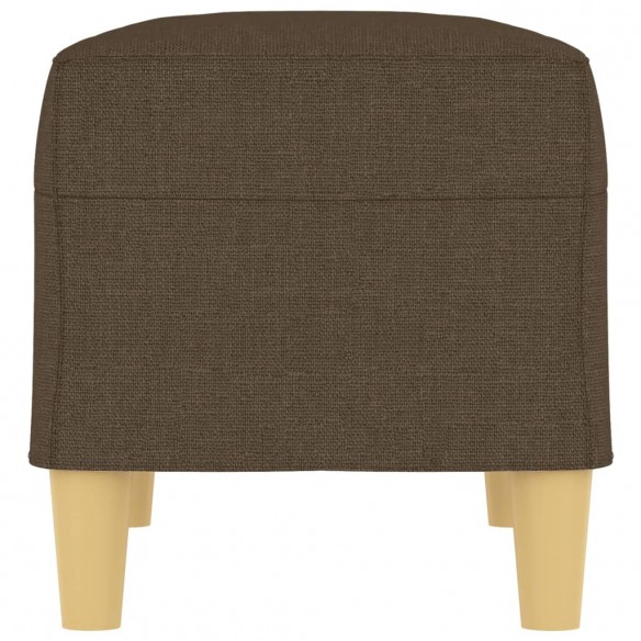 Banc Marron 70x35x41 cm Tissu