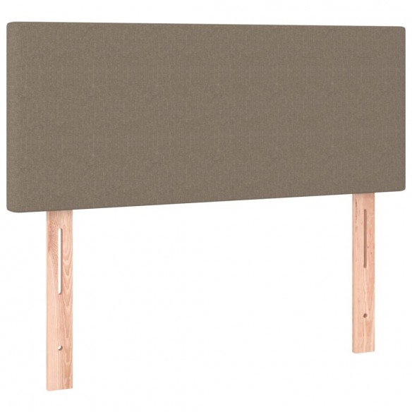 Tête de lit à LED Taupe 80x5x78/88 cm Tissu