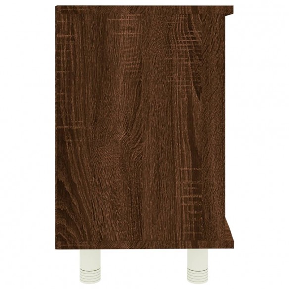 Armoire de bain Chêne marron 60x32x53,5  cm Bois d'ingénierie