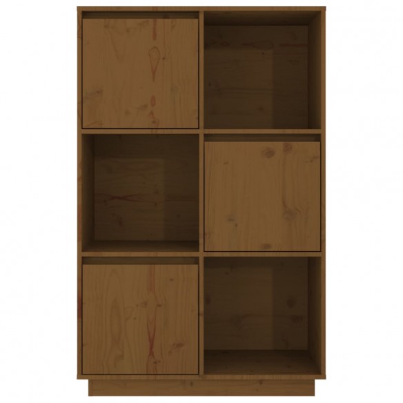 Buffet Marron miel 74x35x117 cm Bois massif de pin