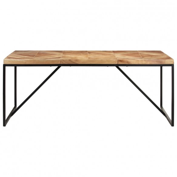 Table à dîner 180x90x76 cm Bois massif d'acacia et de manguier