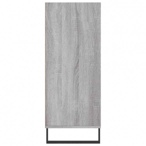 Buffet haut sonoma gris 57x35x90 cm bois d'ingénierie