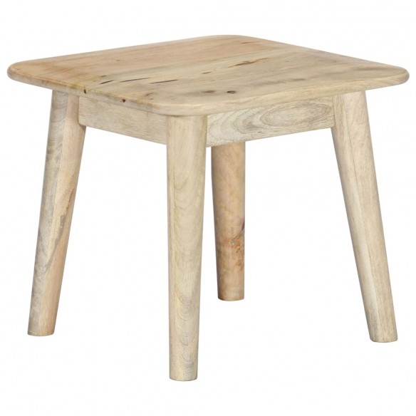 Table basse 45x45x40 cm Bois de manguier massif