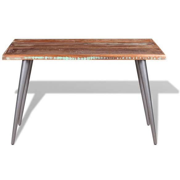 Table de salle à manger Bois de récupération 120 x 60 x 76 cm