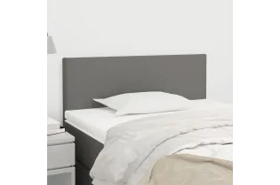 Tête de lit Gris foncé 90x5x78/88 cm Tissu