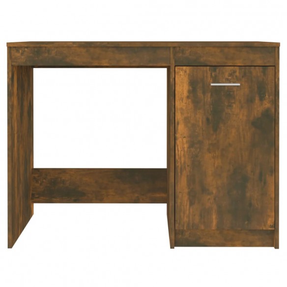 Bureau Chêne fumé 100x50x76 cm Bois d'ingénierie