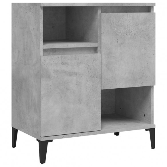 Buffet Gris béton 60x35x70 cm Bois d'ingénierie