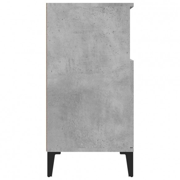 Buffet Gris béton 60x35x70 cm Bois d'ingénierie