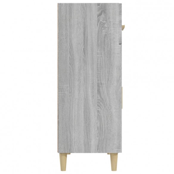 Buffet Sonoma gris 69,5x34x89 cm Bois d'ingénierie