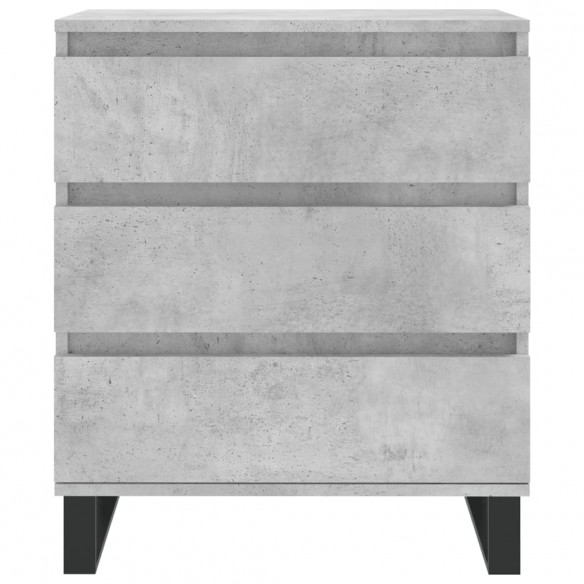 Buffet Gris béton 60x35x70 cm Bois d'ingénierie