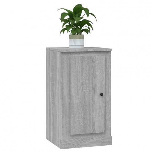 Buffet sonoma gris 37,5x35,5x67,5 cm bois d'ingénierie