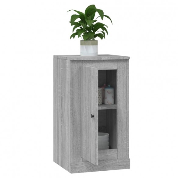 Buffet sonoma gris 37,5x35,5x67,5 cm bois d'ingénierie