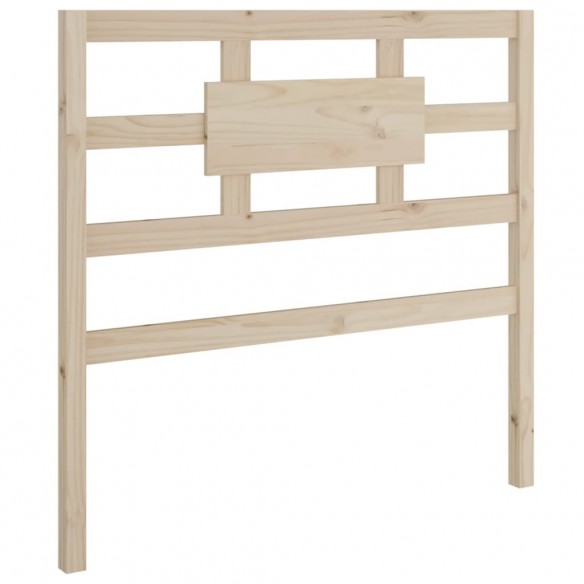 Cadre de lit bois massif 75x190 cm petit simple