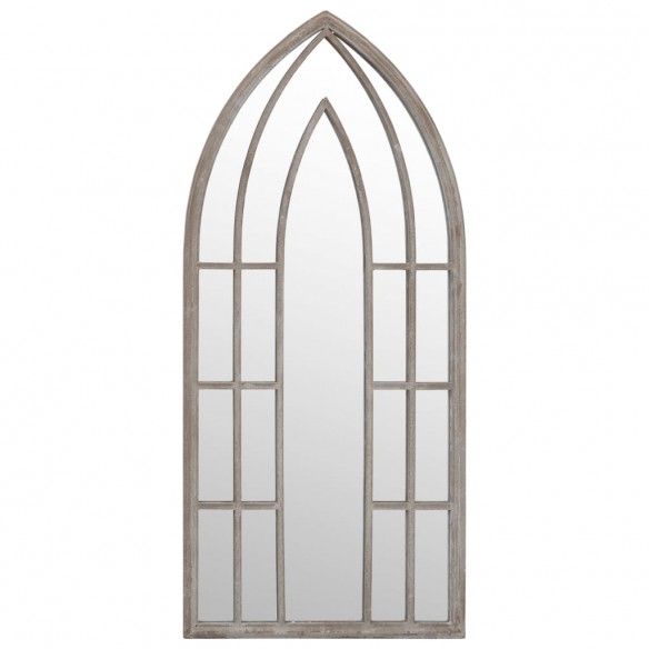 Miroir de jardin Sable 70x30 cm Fer pour utilisation extérieure